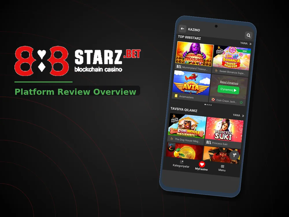 888Starz Casino - Platform Review Overview