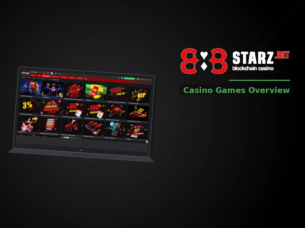 888Starz Casino - Casino Games Overview