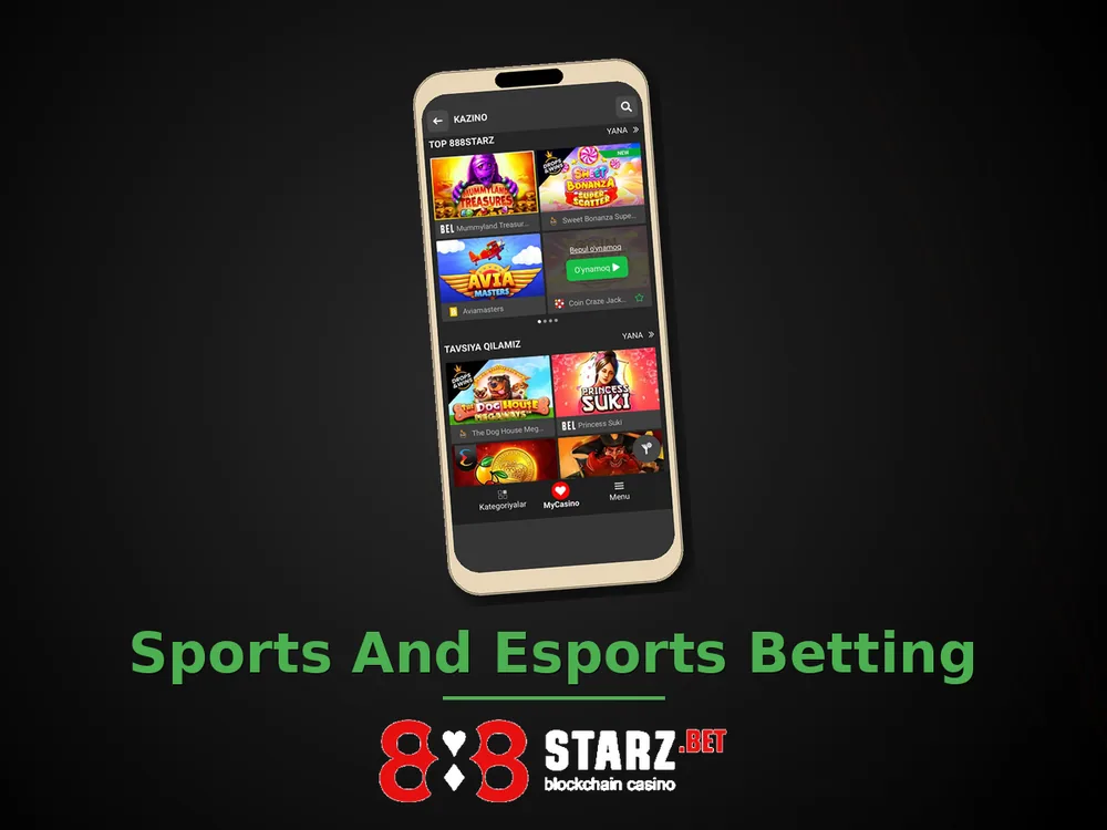 888Starz Casino - Sports And Esports Betting
