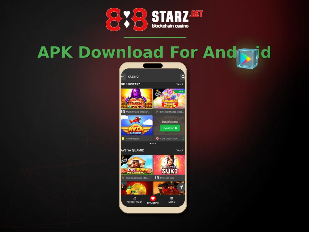 888Starz Casino - APK Download For Android