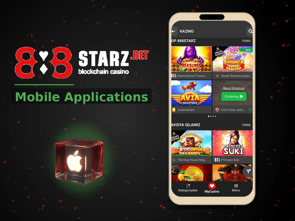 888Starz Casino - Mobile Applications