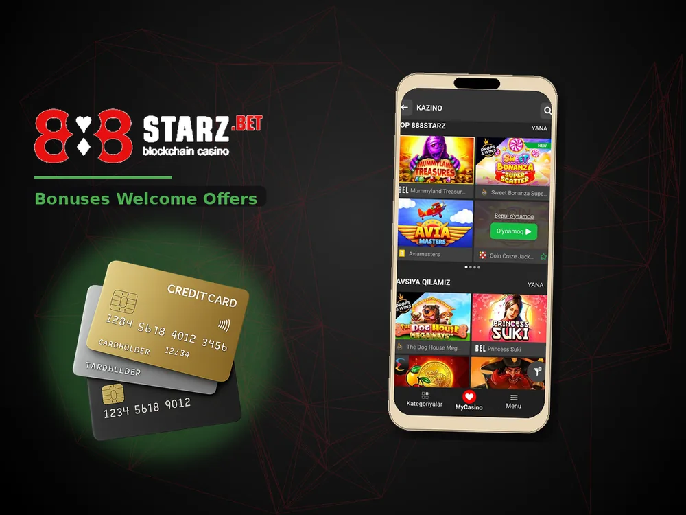 888Starz Casino - Bonuses Welcome Offers